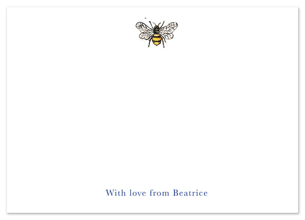 Bumble Bee - Personalised Personalised Stationery