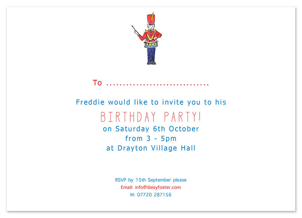 Drummer Boy - Personalised Personalised Stationery