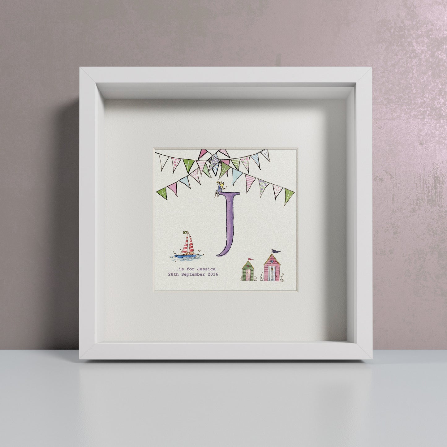 Jolly Bunting - Personalised Print