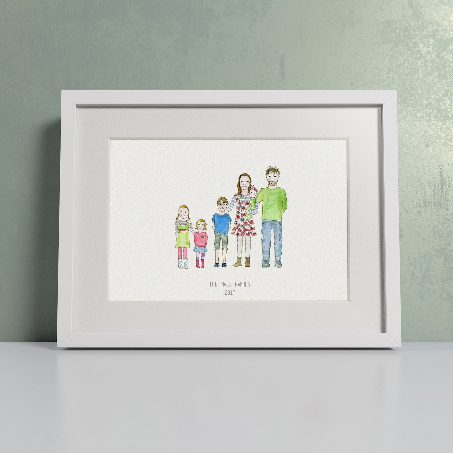 Our Family Portrait - Personalised 