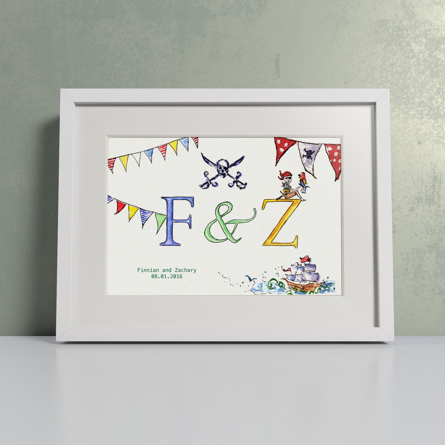 Pirates - Personalised Print